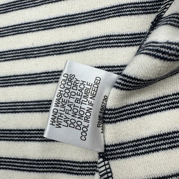 Jane and Delancey Stripe Knit Preppy Nautical Open Front Cardigan Sweater XL - Picture 11 of 14